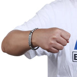 Abstract Spotted Chain & Link Bracelets for Men Stainless Steel SL031
