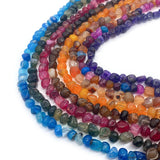 Natural Agate Beads for DIY Bracelets - Gemstone Making Supplies