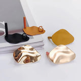 Alloy Hole Stud Earring Finding Components DIY Jewelry 8pcs