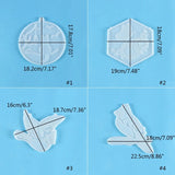 Animal Coaster Mold Resin Silicone DIY Crystal Glue Storage Tray Mold