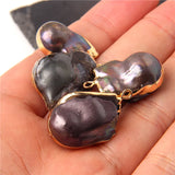 Baroque Pearl Pendant Bead Freshwater Charms for Jewelry