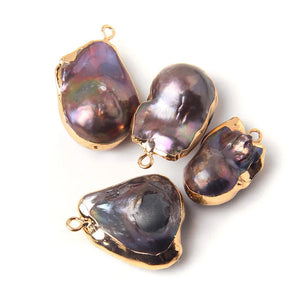 Baroque Pearl Pendant Bead Freshwater Charms for Jewelry