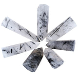 Rutilated Quartz Single Pointed Wand Healing Reiki Stone