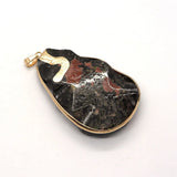 Pine Stone Pendants Natural Stone Jewelry DIY Earrings Necklaces