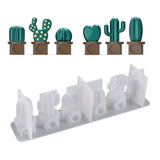 Irregular Cactus Fridge Magnets Resin Mold Silicone DIY Crafts Decoration