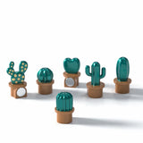 Irregular Cactus Refrigerator Sticker Silicone Mold