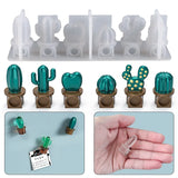 Irregular Cactus Refrigerator Sticker Silicone Mold