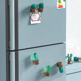 Irregular Cactus Refrigerator Sticker Silicone Mold