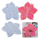 Cherry Blossoms Clock Epoxy Resin Mold Wall Hanging Clocks Silicone Mould