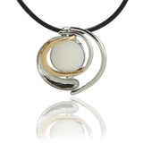 Circle Pendant Necklace Ins Style Sweater Chain Wedding Jewelry