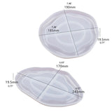 Clouds Coaster Mold DIY Resin Epoxy Jewelry Tray Silicone Glossy Mould