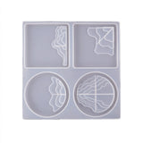 Coaster Tray Resin Casting Silicone Molds Kit Home Decor