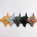 Irregular Colors Eardrop Accessories Wave Metal Pendant