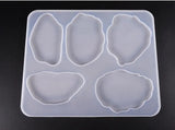 Irregular Cup Tray UV Resin Epoxy Mold Silicone Craft Supplies