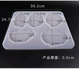 Irregular Cup Tray UV Resin Epoxy Mold Silicone Craft Supplies