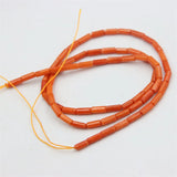 Red Sea Bamboo Coral Beads Charms for Jewelry Making
