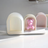 Irregular Door Frame Concrete Cement Silicone Mold DIY Candle Ornaments Decor