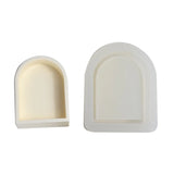 Irregular Door Frame Concrete Cement Silicone Mold DIY Candle Ornaments Decor