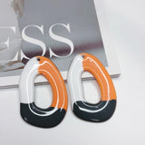 Irregular Eardrop Resin Plastic Flat Back DIY Material Pendant Necklace Charms