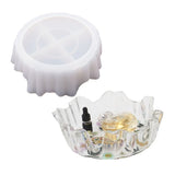 Irregular Flower Pot Shelf Tray Epoxy Resin Mold DIY Storage Box Silicone Mould