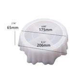 DIY Irregular Flower Pot Shelf Tray Epoxy Resin Mold Silicone Mould
