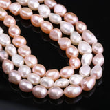 Irregular Freshwater Pearl Loose Beads 8-9 Mm DIY Bracelet Earring Necklace