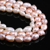 Irregular Freshwater Pearl Loose Beads 8-9 Mm DIY Bracelet Earring Necklace