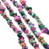 Colorful Natural Gravel Precious Stone Beads 5~8mm for DIY Bracelet