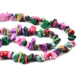 Colorful Natural Gravel Precious Stone Beads 5~8mm for DIY Bracelet