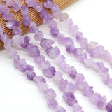 Natural Amethysts Irregular Gravel Stone Beads for Jewelry Making 3x5-4x6mm