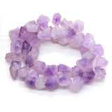 Natural Amethysts Irregular Gravel Stone Beads for Jewelry Making 3x5-4x6mm