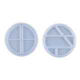 Irregular Grids Storage Tray Epoxy Resin Mold for Jewelry Coaster DIY Gift