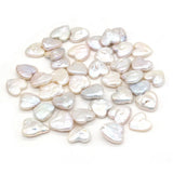 Baroque Pearl Beads Freshwater No Hole Pearls for DIY Jewelry 15x15mm