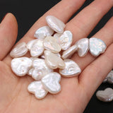 Baroque Pearl Beads Freshwater No Hole Pearls for DIY Jewelry 15x15mm