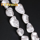 Irregular Pearl Shell Beads Loose Spacer Beads for Jewelry Making