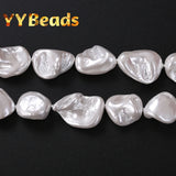 Irregular Pearl Shell Beads Loose Spacer Beads for Jewelry Making