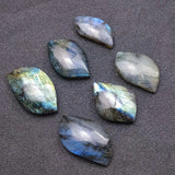 Irregular Labradorite Non-porous Spectrolite Stone Handle Pieces