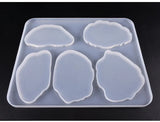 Irregular Large Table Mold Tray Set Tea Base Silicone Mold