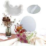 Irregular Makeup Mirror Epoxy Resin Mould DIY Decoration Tools