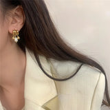 Baroque Freshwater Pearl Pendant Earrings
