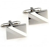 Irregular Metal Cufflink Cuff Link Set