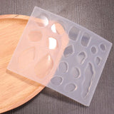 Irregular Crystal Epoxy Pendant Resin Mold Necklace Pendants