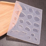 Irregular Crystal Epoxy Pendant Resin Mold Necklace Pendants