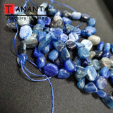 Irregular Natural Kyanite Stone Beads 8mm-10mm Loose Beads 15 inch