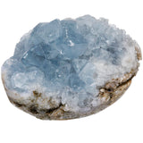 Natural Celestite Geode Cluster Healing Crystal Stone for Home Decoration