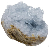 Natural Celestite Geode Cluster Healing Crystal Stone for Home Decoration