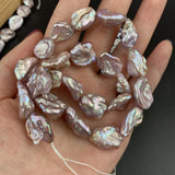 Irregular Freshwater Pearl Beads AA Loose Beads DIY Jewelry Making