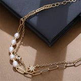 Baroque Freshwater Pearl Bracelet for Women, Lucky Cuff