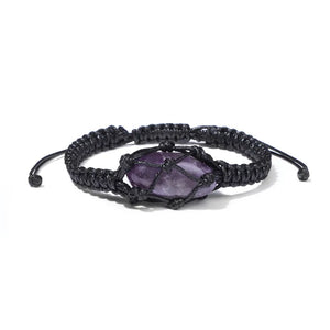 Natural Opal Raw Stone Healing Bracelet Reiki Jewelry