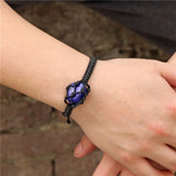 Natural Opal Raw Stone Healing Bracelet Reiki Jewelry